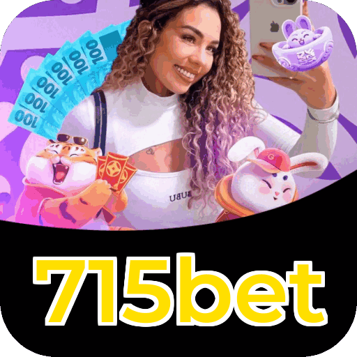 Interface do aplicativo 715bet mostrando jogos disponíveis no iOS e Android